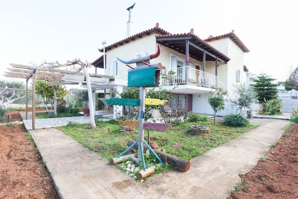 Country Rooms Near Athens - Airport Vravrona Eksteriør billede